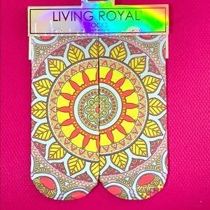 Living Royal printed low socks